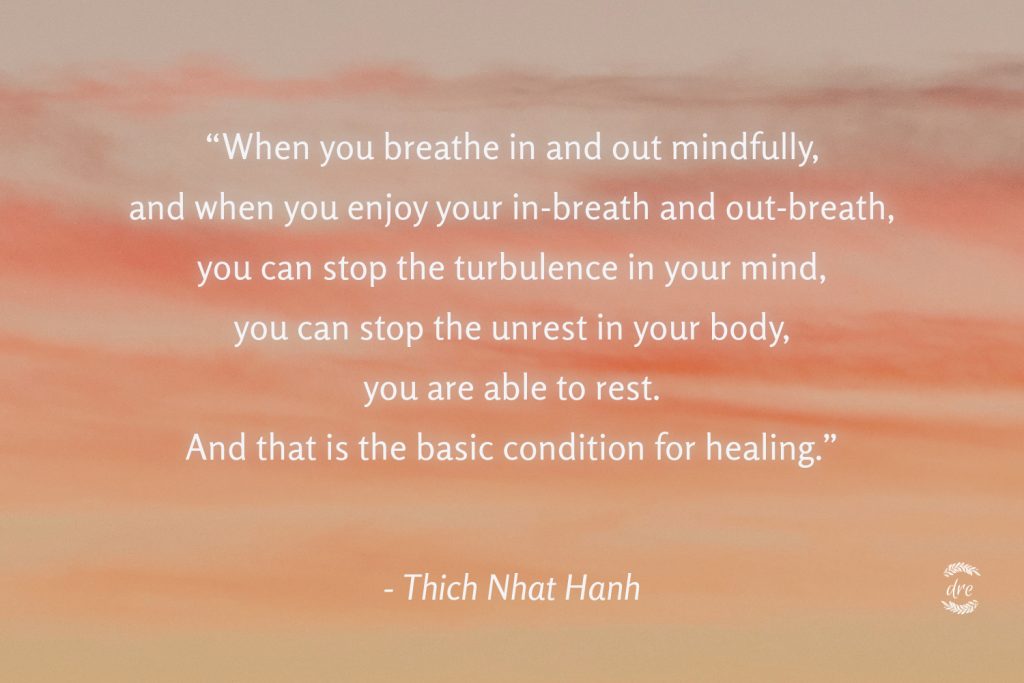 Thich Nhat Hanh Basic condition for healing